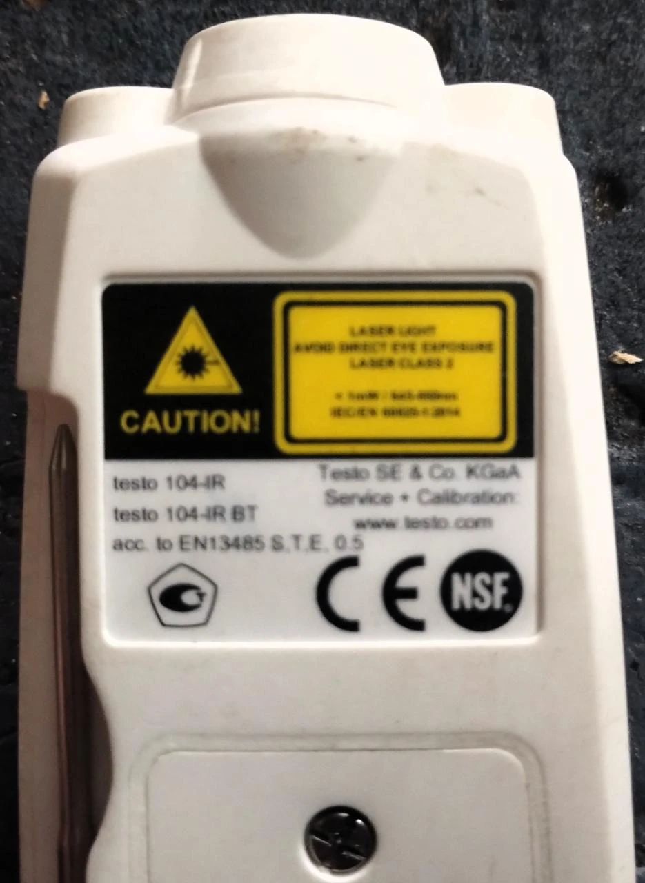 Termometro Alimentar Industrial Testo 104-IR – photo 9
